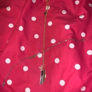 a necklace & ankle bracelet